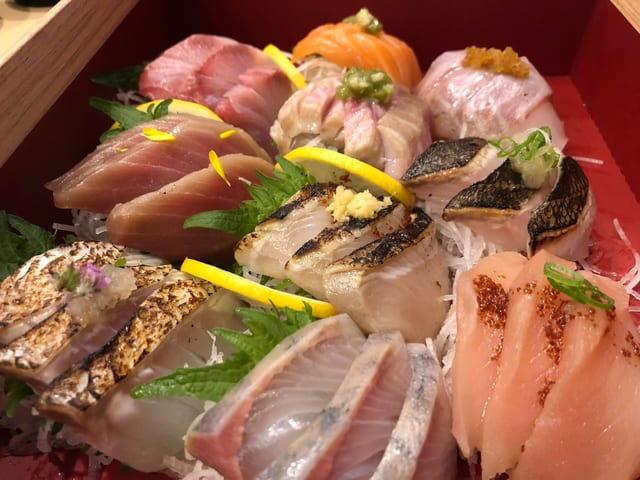 Sashimi Platter.