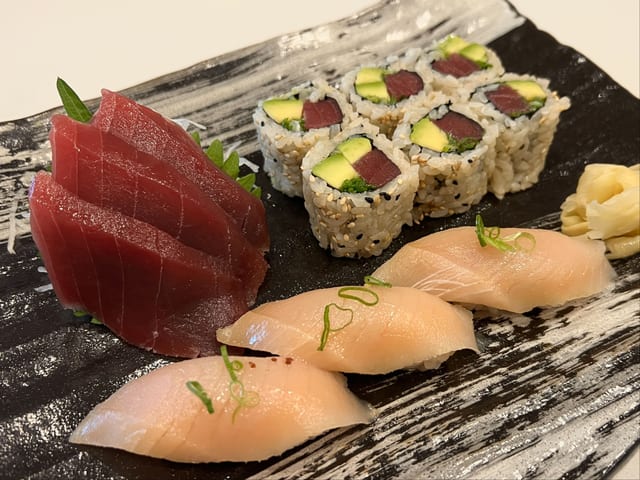 Tuna Lover + Miso Soup.