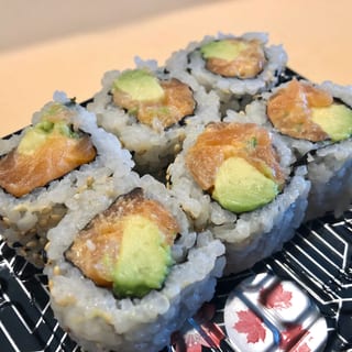 Salmon Avocado Onion Roll