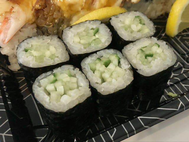 Cucumber Hosomaki Roll.
