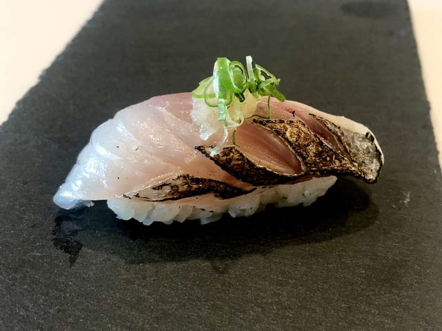 Madai - Red Seabream Nigiri.