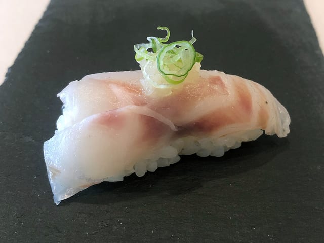 Suzuki - Seabass Nigiri.