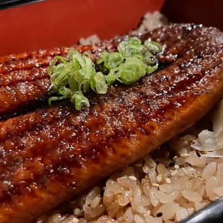 Unagi Don + Miso Soup