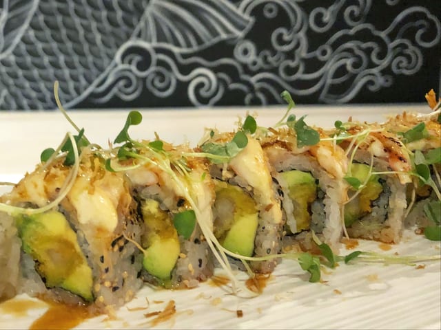 Double Shrimp Roll.