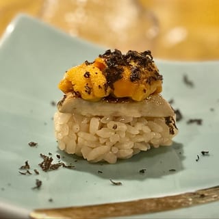 Foie Gras & Uni Nigiri