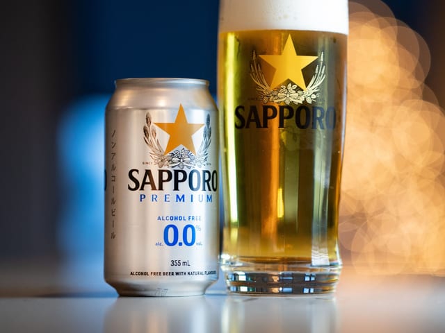 SAPPORO 0.0% ALC..